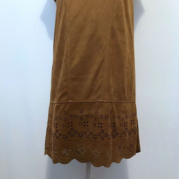 Xhilaration Faux Suede Mini Dress S - Picture 3 of 10